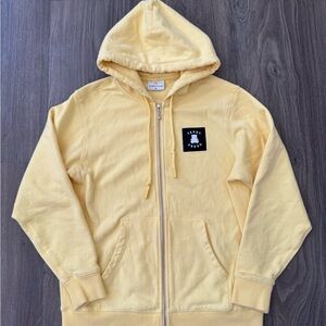Teddy Fresh Yellow Zip-Up Hoodie